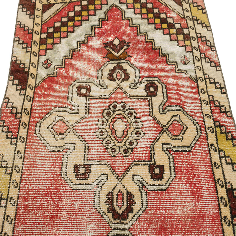 Alfombra Vintage Turca Anudada a Mano - 92 cm x 159 cm - K0084320