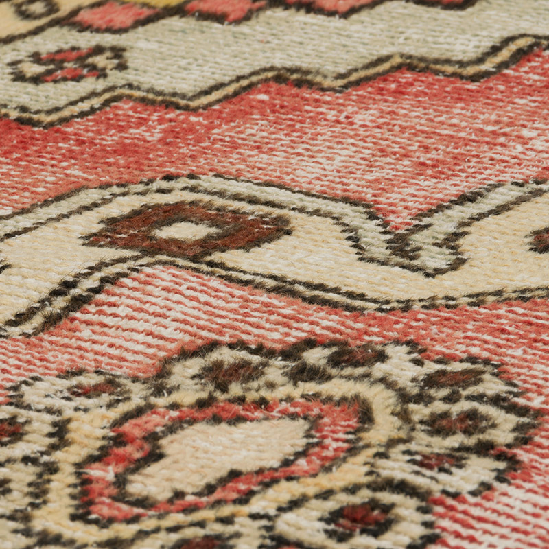 Alfombra Vintage Turca Anudada a Mano - 92 cm x 159 cm - K0084320