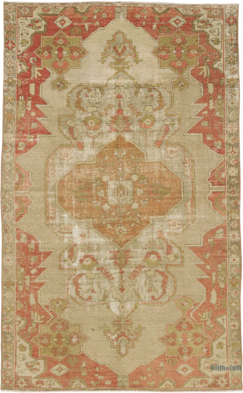 El Dokuma Vintage Hali - 140 cm x 225 cm - K0084322