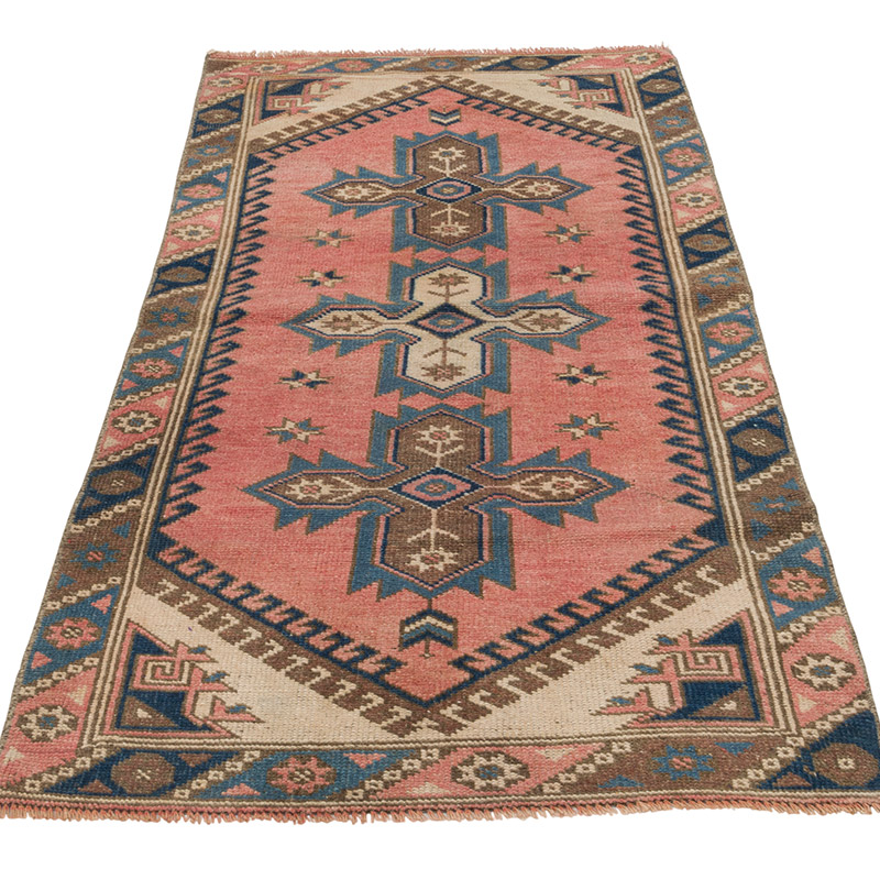 El Dokuma Vintage Hali - 74 cm x 160 cm - K0084326