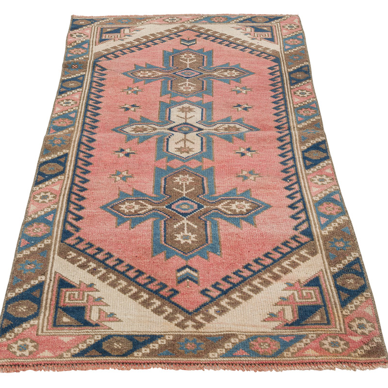 El Dokuma Vintage Hali - 74 cm x 160 cm - K0084326