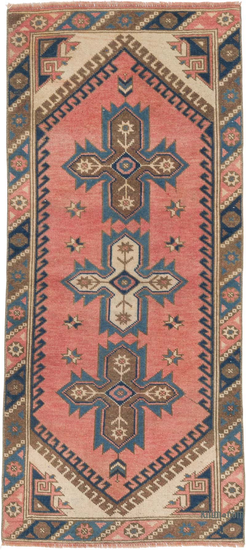 El Dokuma Vintage Hali - 74 cm x 160 cm - K0084326