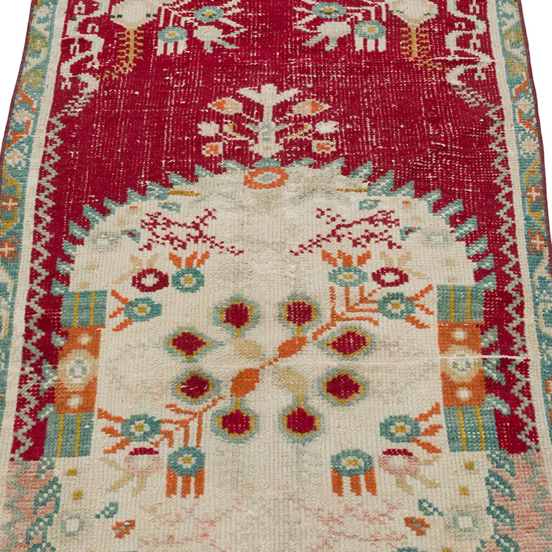 El Dokuma Vintage Hali - 78 cm x 154 cm - K0084329
