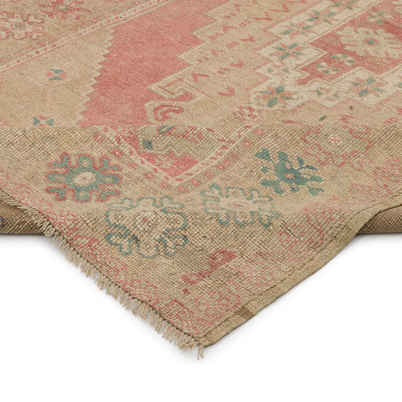 Vintage Turkish Hand-Knotted Rug - 4' 11" x 8' 8" (59" x 104") - K0084330
