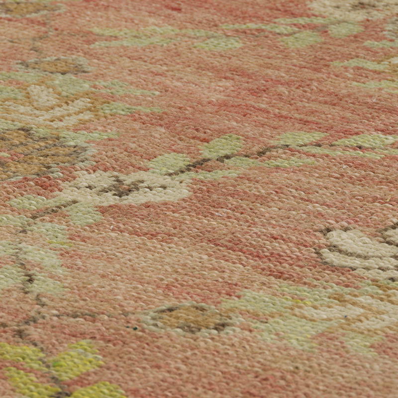 Alfombra Vintage Turca Anudada a Mano - 139 cm x 280 cm - K0084334