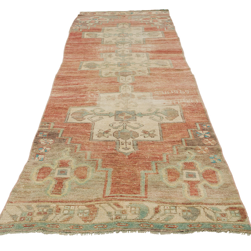 Vintage Anadolu Yolluk - 96 cm x 308 cm - K0084336