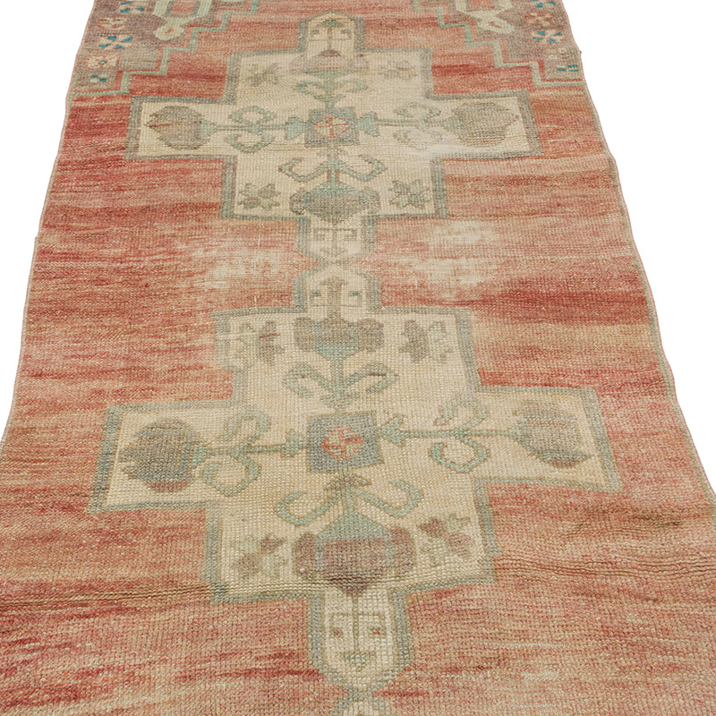Vintage Anadolu Yolluk - 96 cm x 308 cm - K0084336