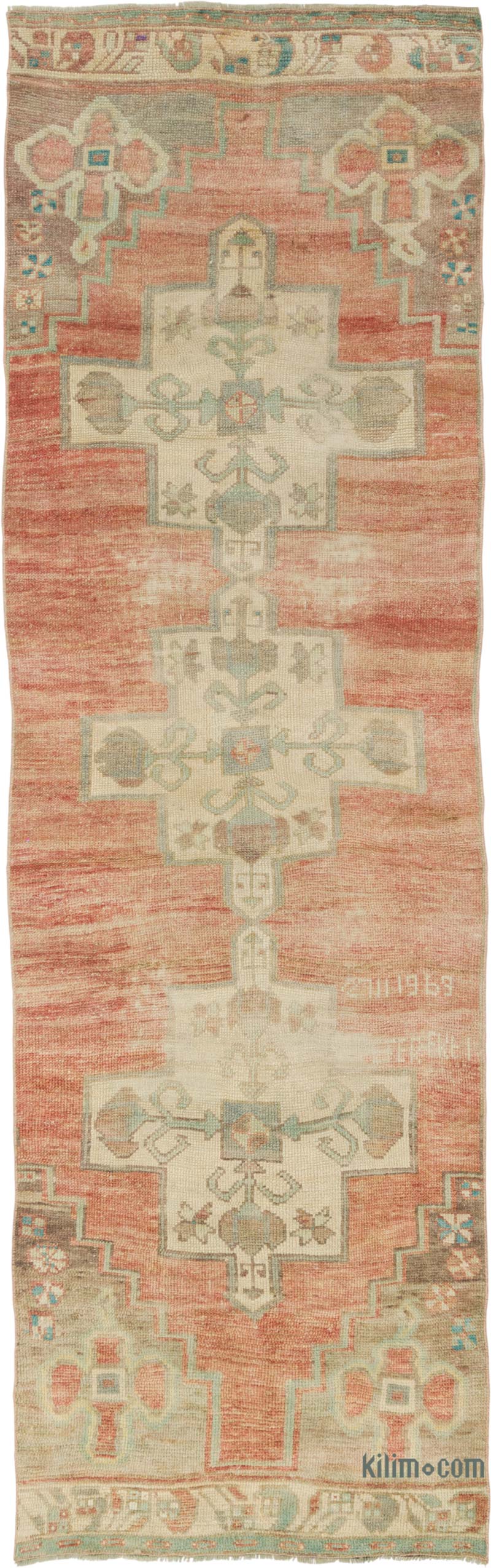 Vintage Anadolu Yolluk - 96 cm x 308 cm - K0084336