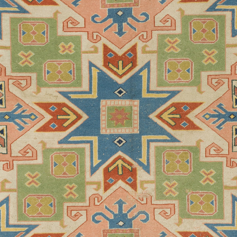 Alfombra Vintage Turca Anudada a Mano - 182 cm x 291 cm - K0084339