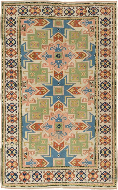 El Dokuma Vintage Hali - 182 cm x 291 cm