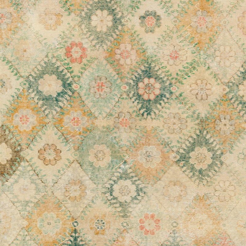 Vintage Turkish Hand-Knotted Rug - 5' 3" x 9' 5" (63" x 113") - K0084344