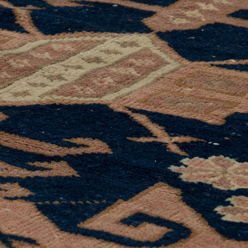 Vintage Turkish Hand-Knotted Runner - 3' 4" x 10' 2" (40" x 122") - K0084345