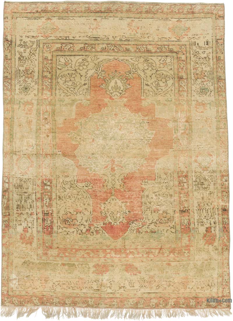 El Dokuma Vintage Hali - 112 cm x 148 cm - K0084347