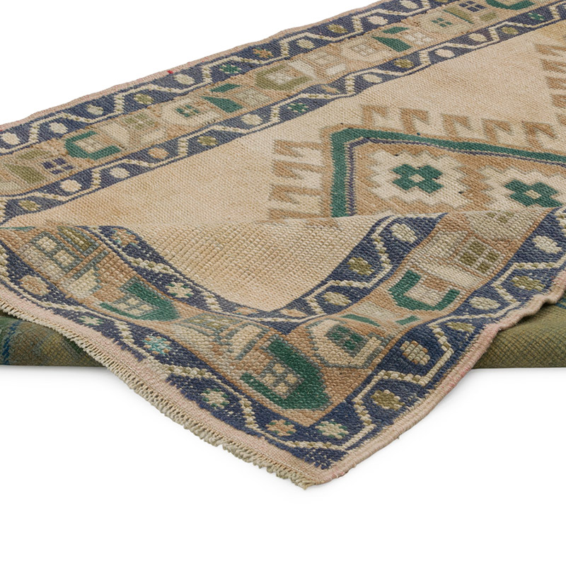 El Dokuma Vintage Hali - 112 cm x 201 cm - K0084348