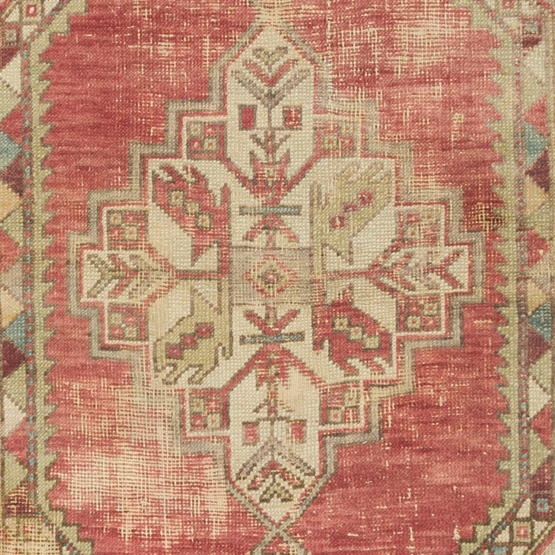 El Dokuma Vintage Hali - 107 cm x 172 cm - K0084349