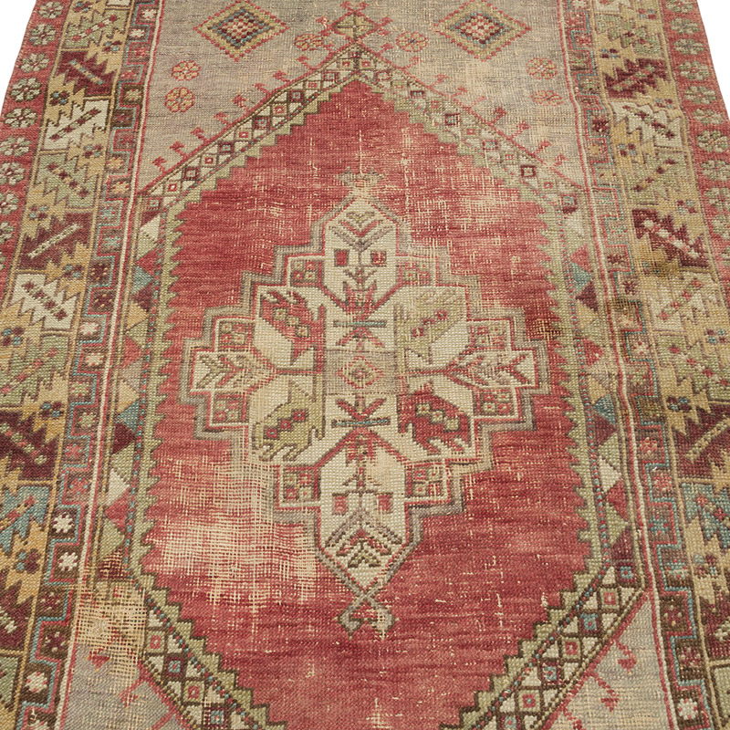 El Dokuma Vintage Hali - 107 cm x 172 cm - K0084349