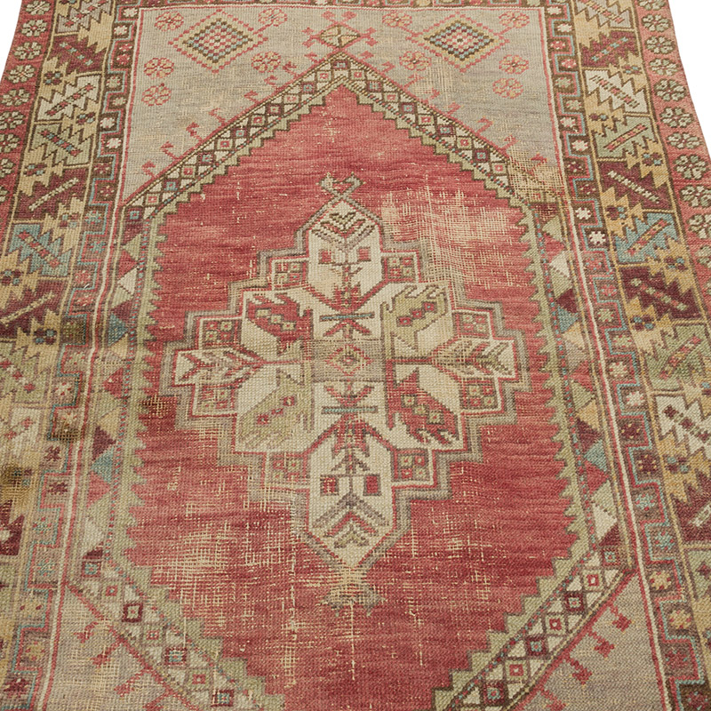 El Dokuma Vintage Hali - 107 cm x 172 cm - K0084349
