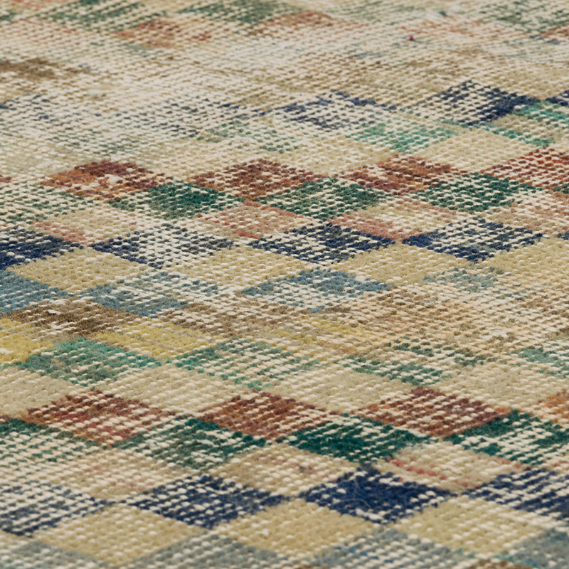 Alfombra Vintage Turca Anudada a Mano - 120 cm x 318 cm - K0084350