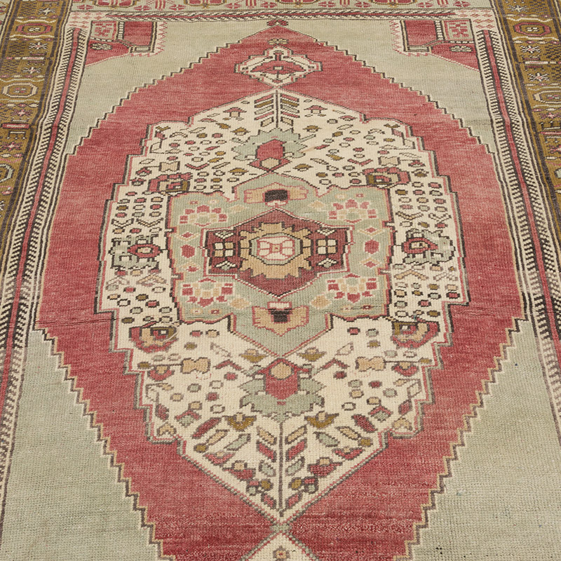 El Dokuma Vintage Hali - 123 cm x 194 cm - K0084353