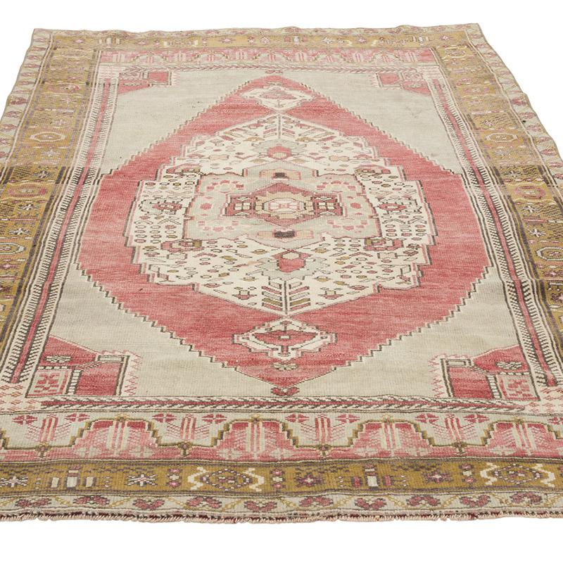 El Dokuma Vintage Hali - 123 cm x 194 cm - K0084353