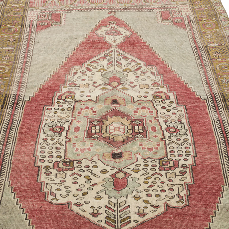 El Dokuma Vintage Hali - 123 cm x 194 cm - K0084353