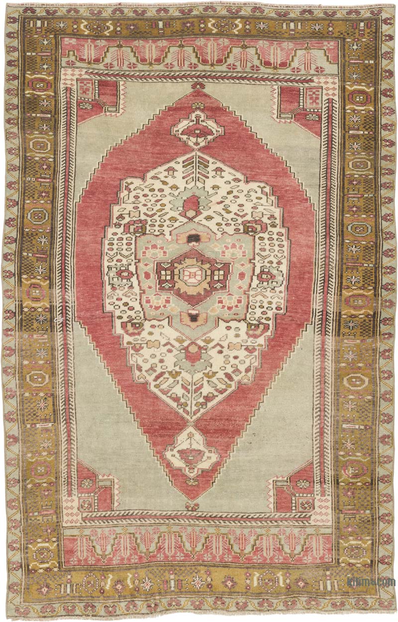 El Dokuma Vintage Hali - 123 cm x 194 cm - K0084353