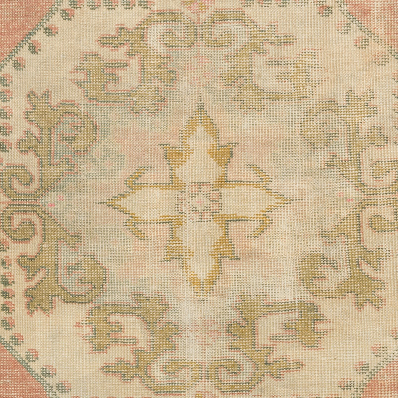 Vintage Turkish Hand-Knotted Rug - 4' 4" x 6' 11" (52" x 83") - K0084356