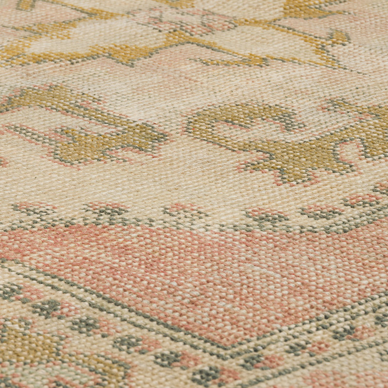 Vintage Turkish Hand-Knotted Rug - 4' 4" x 6' 11" (52" x 83") - K0084356