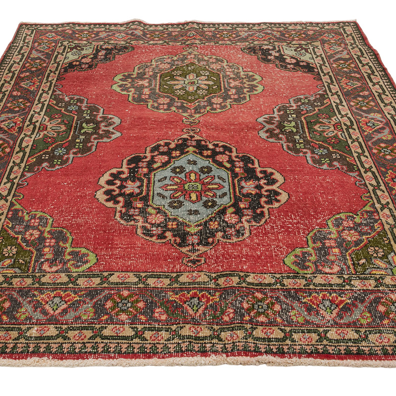 El Dokuma Vintage Hali - 150 cm x 193 cm - K0084357
