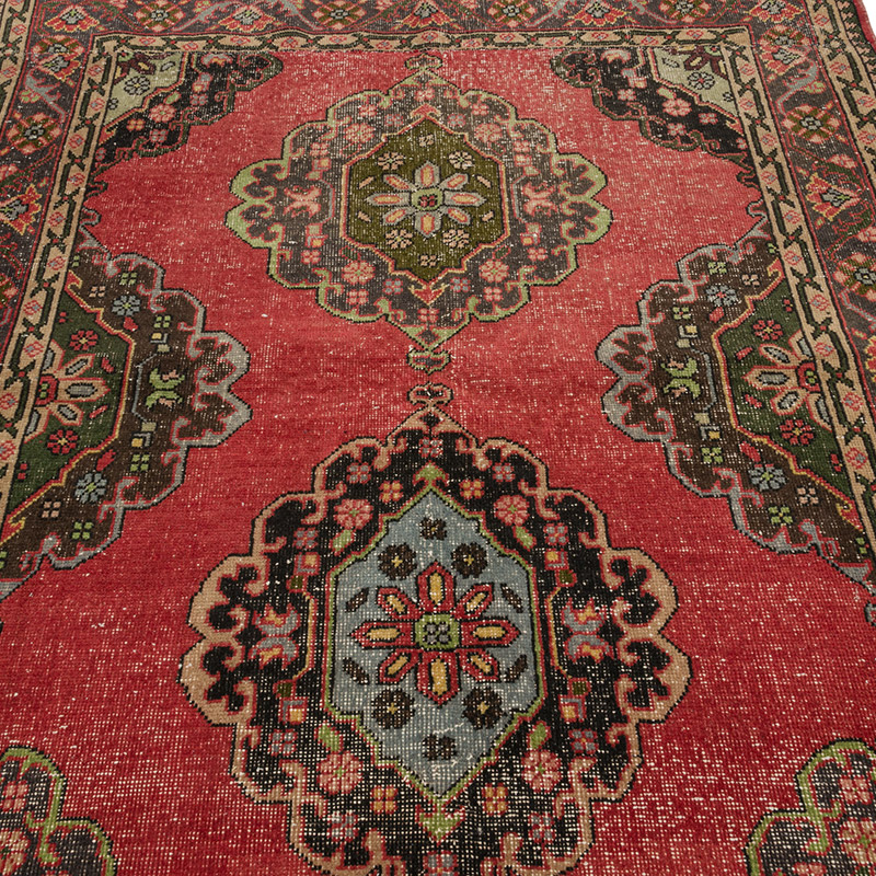 El Dokuma Vintage Hali - 150 cm x 193 cm - K0084357