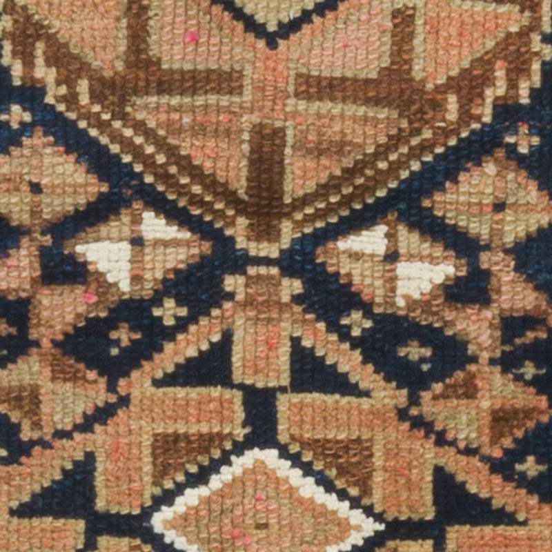 Pasillo Vintage Turco Anudado a Mano - 47 cm x 180 cm - K0084360