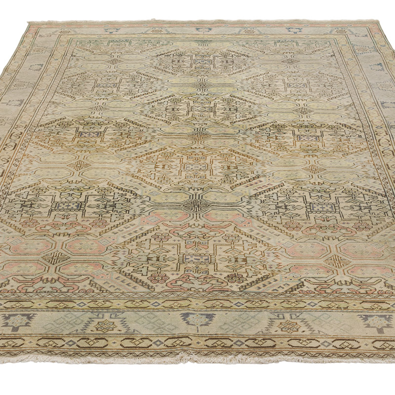 El Dokuma Vintage Hali - 143 cm x 222 cm - K0084363