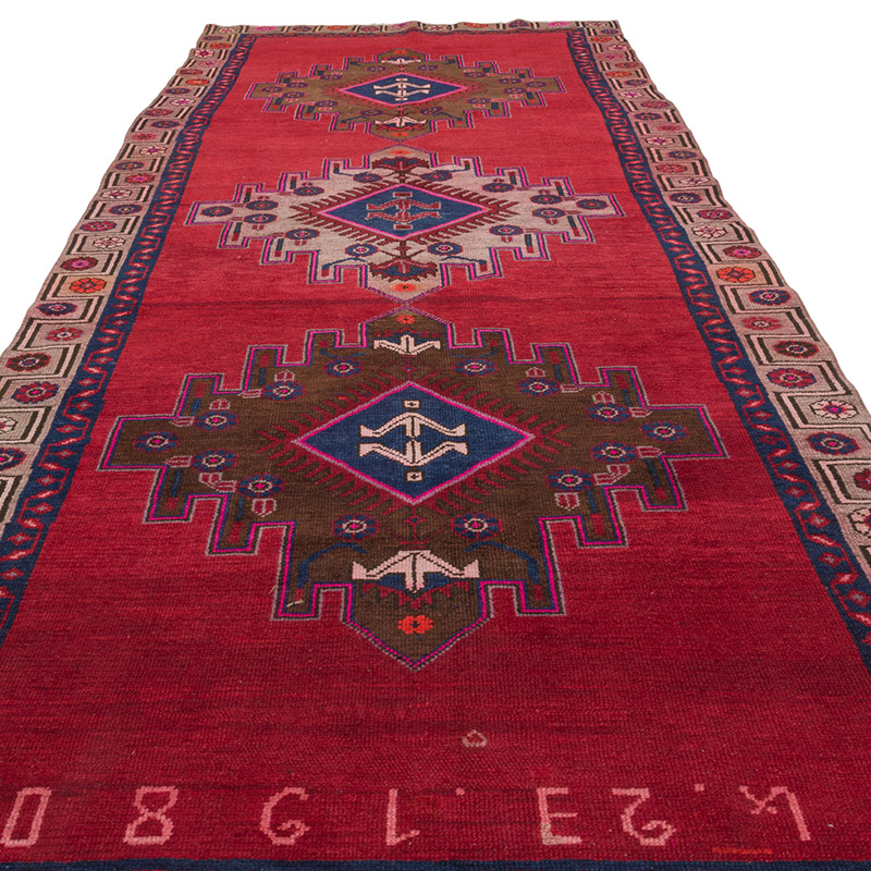 El Dokuma Vintage Hali - 154 cm x 400 cm - K0084366
