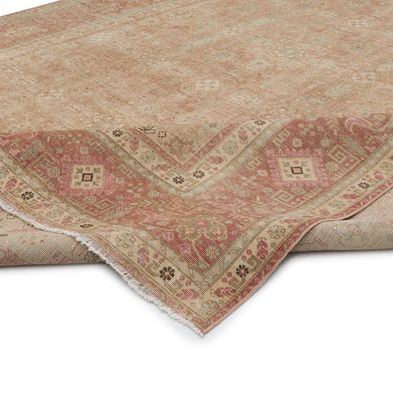 Alfombra Oriental Vintage Anudada a Mano - 294 cm x 388 cm - K0084369