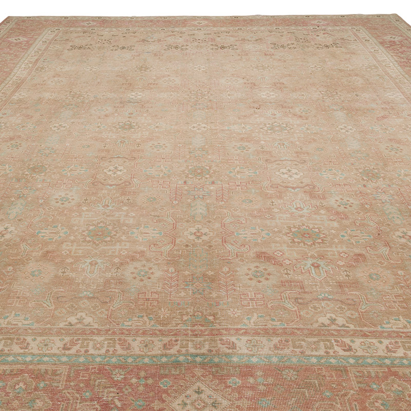 Alfombra Oriental Vintage Anudada a Mano - 294 cm x 388 cm - K0084369
