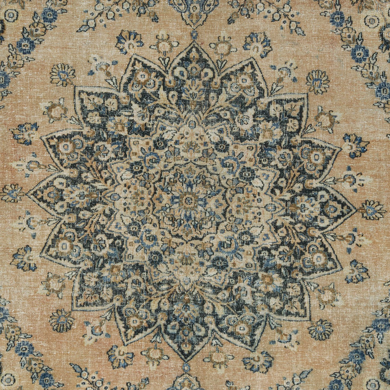 Alfombra Oriental Vintage Anudada a Mano - 331 cm x 429 cm - K0084370