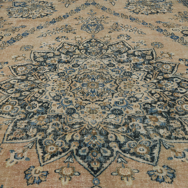 Alfombra Oriental Vintage Anudada a Mano - 331 cm x 429 cm - K0084370