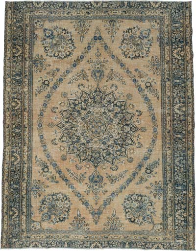 El Dokuma Vintage Halı - 331 cm x 429 cm