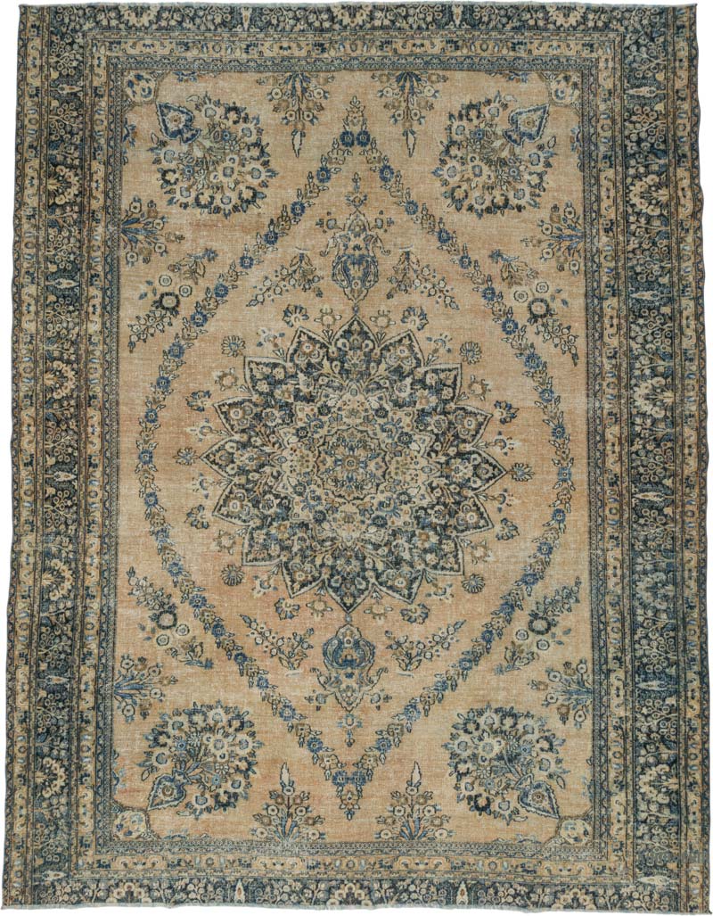 Alfombra Oriental Vintage Anudada a Mano - 331 cm x 429 cm - K0084370