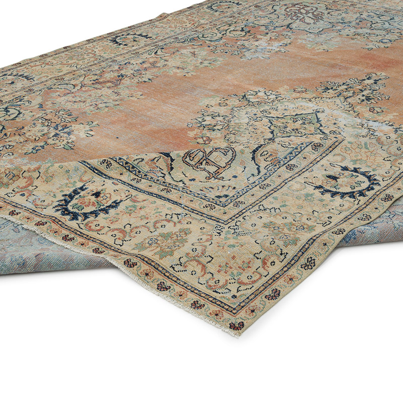 Vintage Hand-Knotted Oriental Rug - 9' 5" x 12' 7" (113" x 151") - K0084372