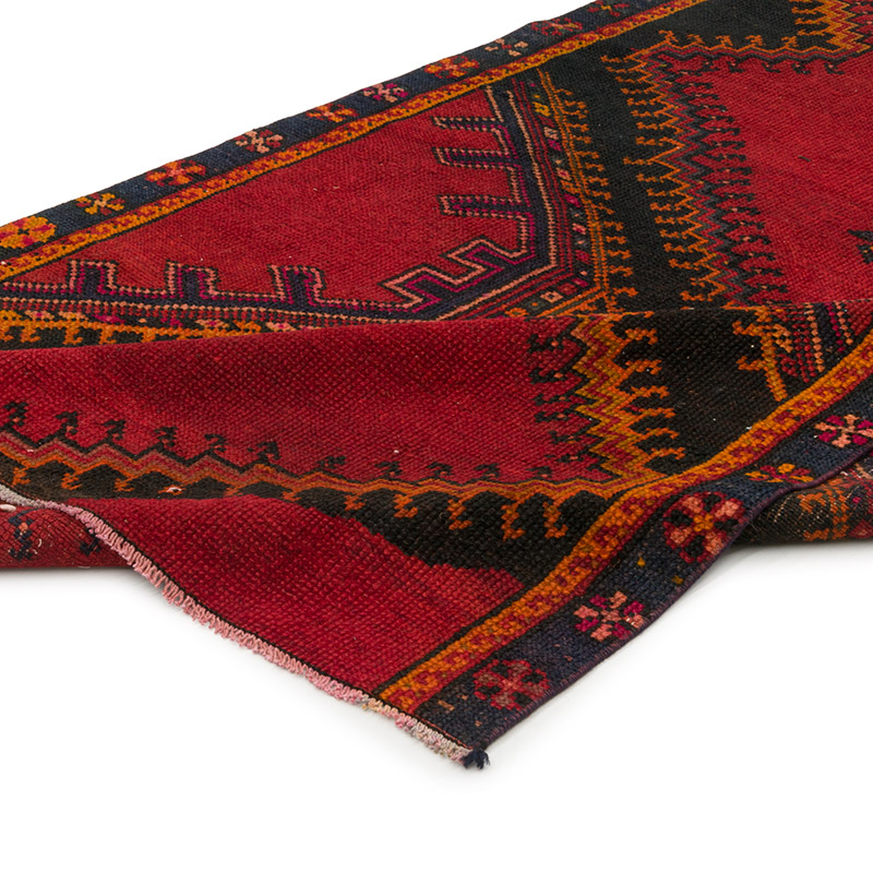 Alfombra Vintage Turca Anudada a Mano - 150 cm x 322 cm - K0084373