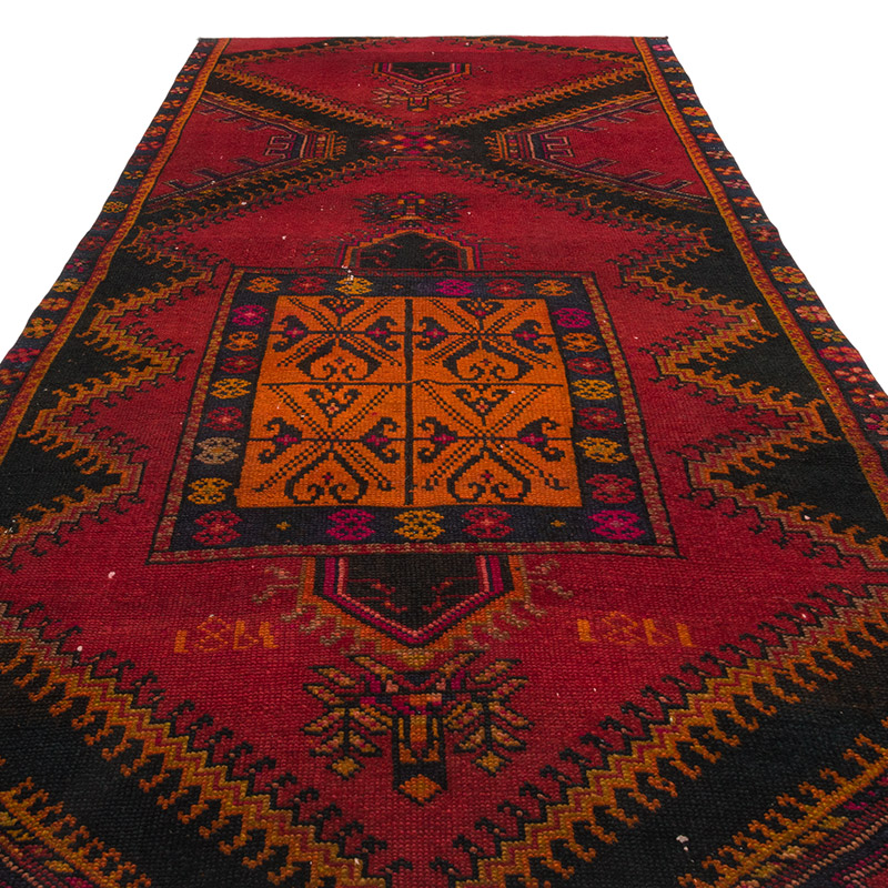 Alfombra Vintage Turca Anudada a Mano - 150 cm x 322 cm - K0084373