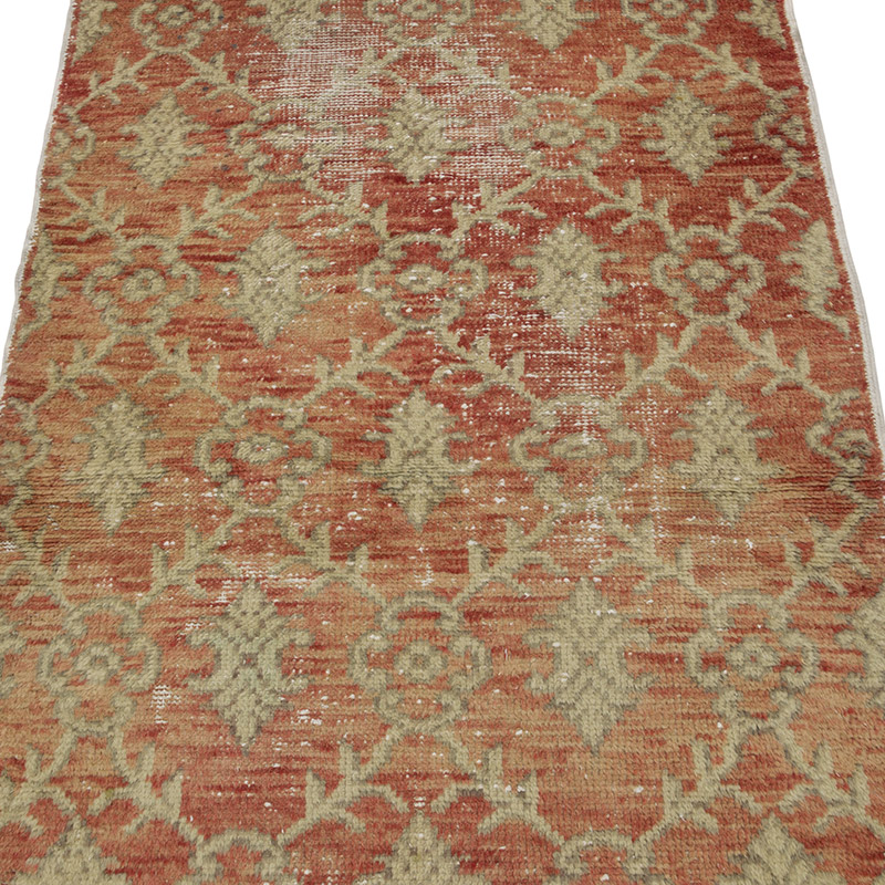 Vintage Turkish Hand-Knotted Rug - 2' 7" x 4' 8" (31" x 56") - K0084377