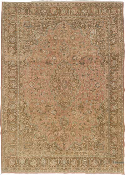 Alfombra Oriental Vintage Anudada a Mano - 286 cm x 403 cm