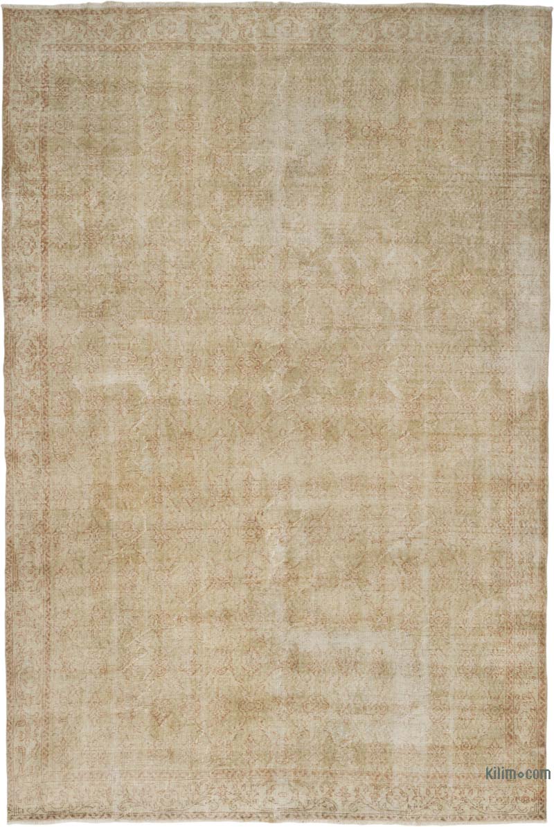 Alfombra Vintage Turca Anudada a Mano - 215 cm x 315 cm - K0084380