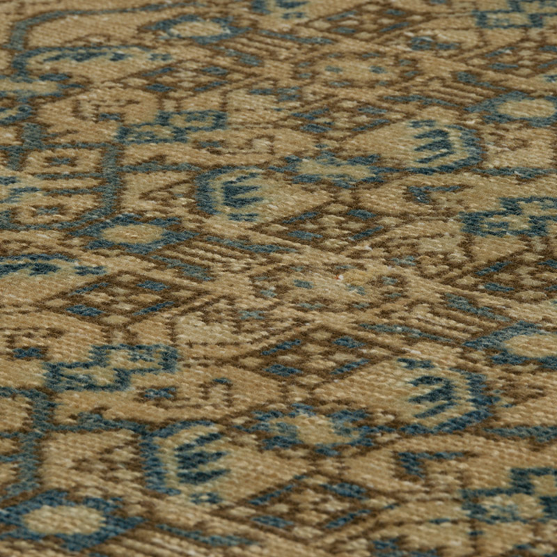 Pasillo Vintage Turco Anudado a Mano - 91 cm x 403 cm - K0084381