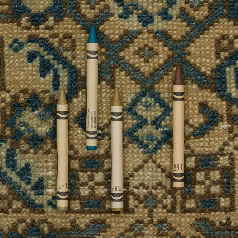Pasillo Vintage Turco Anudado a Mano - 91 cm x 403 cm - K0084381