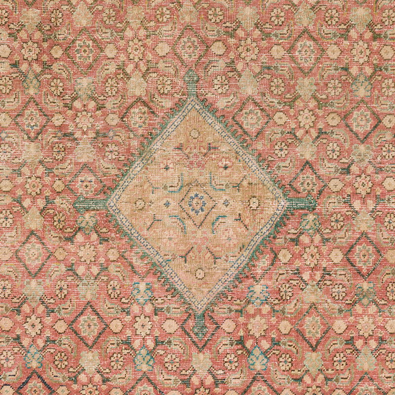 Alfombra Vintage Turca Anudada a Mano - 197 cm x 284 cm - K0084382