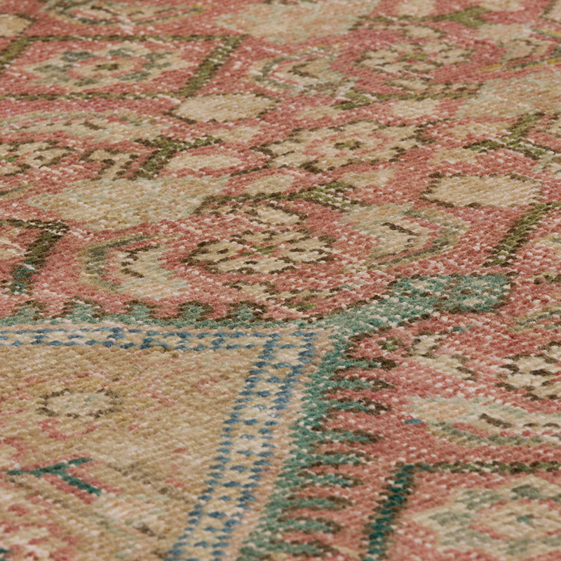 Alfombra Vintage Turca Anudada a Mano - 197 cm x 284 cm - K0084382
