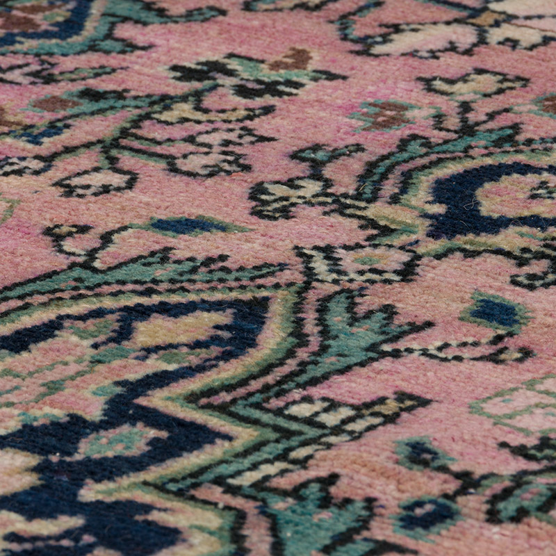 Vintage Turkish Hand-Knotted Runner - 3' 6" x 10' 3" (42" x 123") - K0084383